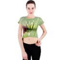 One More Bottle Does Not Hurt Crew Neck Crop Top View1