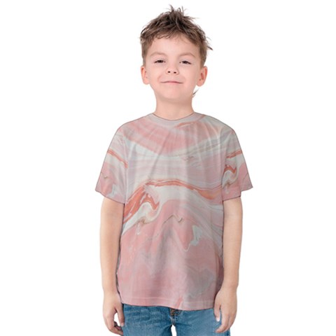 Pink Clouds Kids  Cotton Tee by WILLBIRDWELL