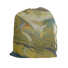Rainbow Tornado Drawstring Pouch (xxl) by WILLBIRDWELL