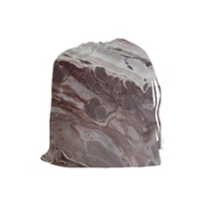 Mud Drawstring Pouch (large) by WILLBIRDWELL