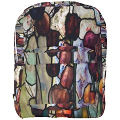 Tiffany Window Colorful Pattern Full Print Backpack by Sapixe