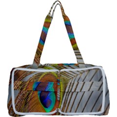 Peacock Feather Feather Bird Multi Function Bag	 by Sapixe