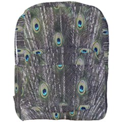 Background Peacock Feathers Full Print Backpack by Sapixe