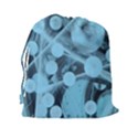 ATOMIC BLUE Drawstring Pouch (XXL) View2