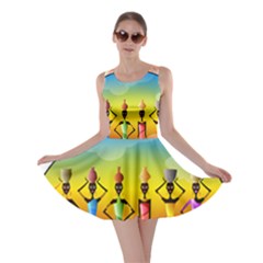 African American Women Skater Dress by AlteredStates