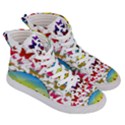 African Americn Art African American Women Women s Hi-Top Skate Sneakers View3