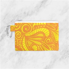 Pop Sunny Canvas Cosmetic Bag (small) by ArtByAmyMinori