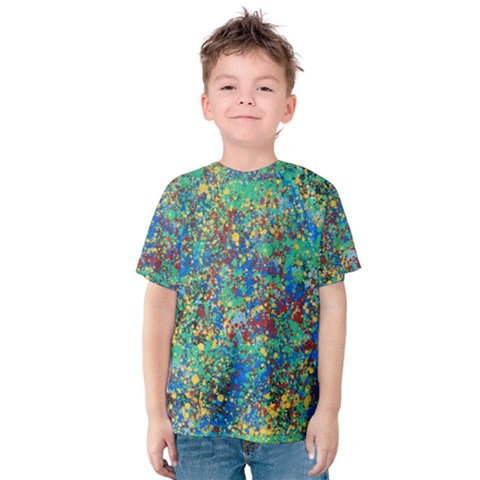 Edge Of The Universe Kids  Cotton Tee by WILLBIRDWELL