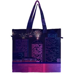 Architecture Home Skyscraper Canvas Travel Bag by Nexatart