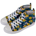 Lemon Women s Mid-Top Canvas Sneakers View2
