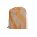 ORANGE Drawstring Pouch (Large) View1