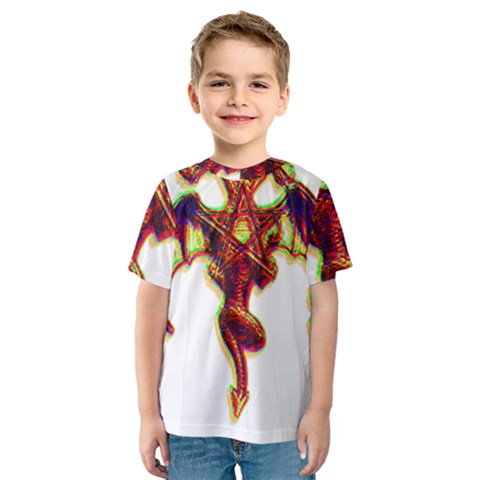 Demon Kids  Sport Mesh Tee by ShamanSociety