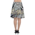 Supersonic Spaceships Chiffon Wrap Front Skirt View2