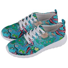 Mesmerizing Mermaid Men s Lightweight Sports Shoes by chellerayartisans