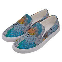 Music Angel Men s Canvas Slip Ons by chellerayartisans