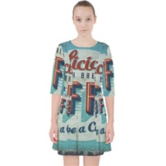 Delicious Coffee Pocket Dress by snowwhitegirl
