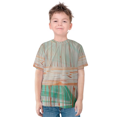 Wheat Field Kids  Cotton Tee by WILLBIRDWELL