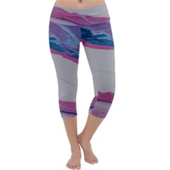 Sorrow 2 Capri Yoga Leggings by WILLBIRDWELL