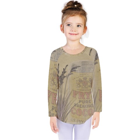 Background 1770118 1920 Kids  Long Sleeve Tee by vintage2030