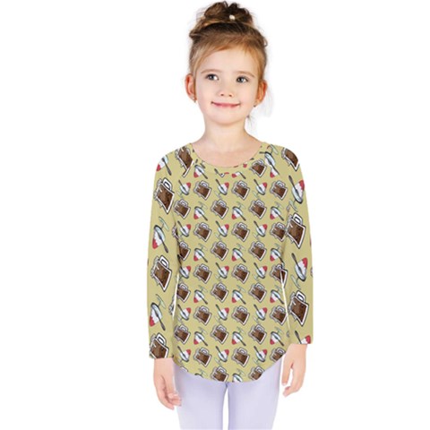 Kawaii Rootbeer Kids  Long Sleeve Tee by snowwhitegirl