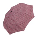 Retro Red Pattern Folding Umbrellas View2