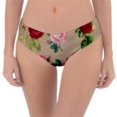 Flower 1770189 1920 Reversible Classic Bikini Bottoms by vintage2030