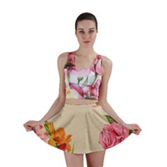 Flower 1646035 1920 Mini Skirt by vintage2030