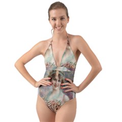 Vintage 1501577 1280 Halter Cut-out One Piece Swimsuit by vintage2030