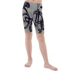 Tricycle 1515859 1280 Kids  Mid Length Swim Shorts by vintage2030
