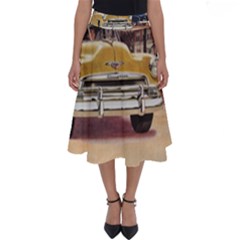 Retro Cars Perfect Length Midi Skirt by vintage2030