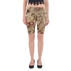 Background 1241691 1920 Yoga Cropped Leggings by vintage2030