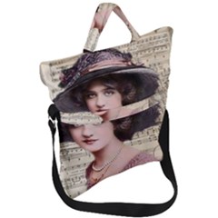 Vintage 1167768 1920 Fold Over Handle Tote Bag by vintage2030