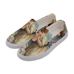 Easter 1225815 1280 Women s Canvas Slip Ons by vintage2030