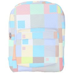 Pastel Diamonds Background Full Print Backpack by Sapixe