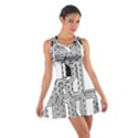 Seamless Pattern Texture Background Cotton Racerback Dress View1