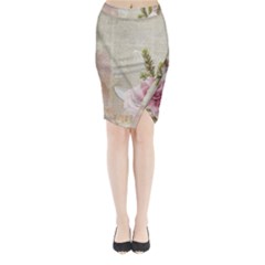 Scrapbook 1133667 1920 Midi Wrap Pencil Skirt by vintage2030