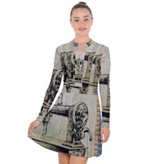 Sewing 1123716 1920 Long Sleeve Panel Dress by vintage2030