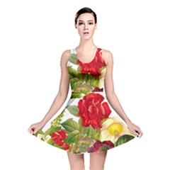 Flower Bouquet 1131891 1920 Reversible Skater Dress by vintage2030