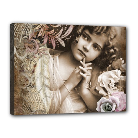 Little 1220480 1920 Canvas 16  X 12  (stretched) by vintage2030