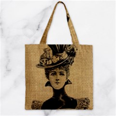 Vintage 1060197 1920 Zipper Grocery Tote Bag by vintage2030