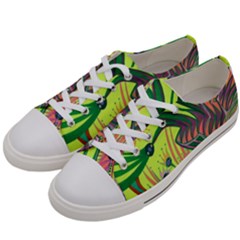 Sweetness  Women s Low Top Canvas Sneakers by nicholakarma