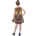 Lady Panda In The Apple Cave With Moon And Meteroits Kids  Summer Dress View2