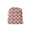 Panda With Bamboo Pink Drawstring Pouch (Medium) View2