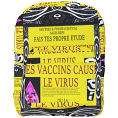 Ronald Story Vaccine Mrtacpans Full Print Backpack by MRTACPANS