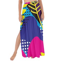 Design Decoration Decor Floral Pattern Maxi Chiffon Tie-up Sarong by Simbadda