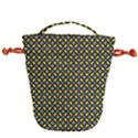 Flower Pattern Pattern Texture Drawstring Bucket Bag View2
