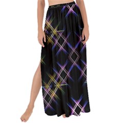 Seamless Background Abstract Vector Maxi Chiffon Tie-up Sarong by Simbadda