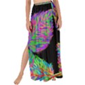 Autumn Pattern Dried Leaves Maxi Chiffon Tie-Up Sarong View1