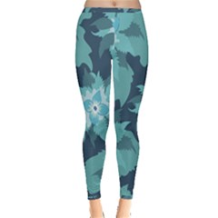 Graphic Design Wallpaper Abstract Inside Out Leggings by Simbadda