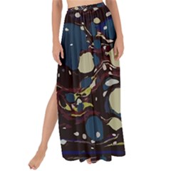 Marble Rock Comb Antique Maxi Chiffon Tie-up Sarong by Simbadda